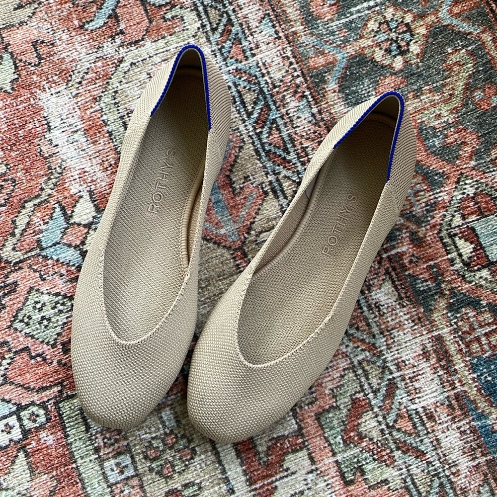 Rothy’s square toe flats